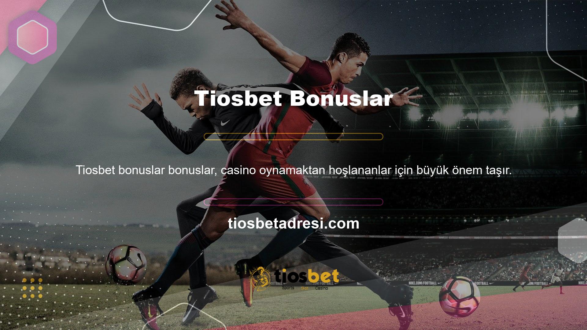 Para kazandığınızda gerçekten yararlı olan bonuslar aracılığıyla ekstra para alabilirsiniz